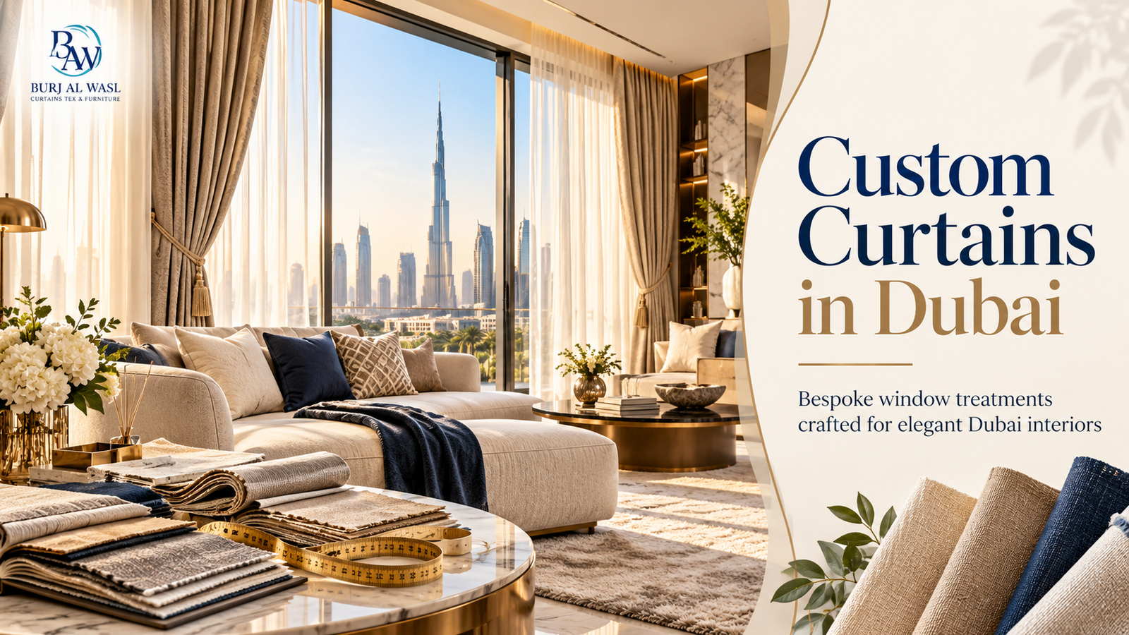 Custom Curtains in Dubai: How to Choose the Right Style
