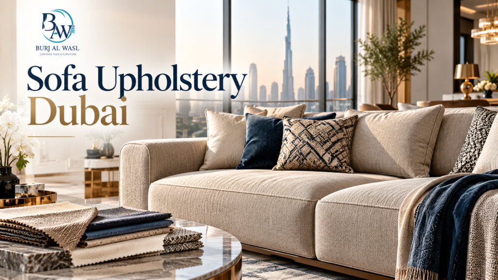 Sofa Upholstery Dubai for fabric renewal, repairs and custom finishes. Choose durable fabrics for your space, then get a quote from a Dubai specialist.